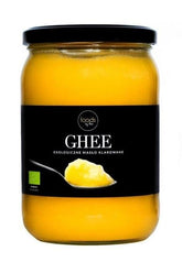 Levann Ghee 500g jar with clarified butter, perfect for high-temperature cooking and healthy digestion.